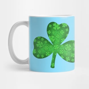 Saint Patrick's day green clover Mug